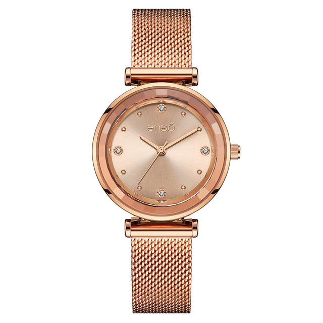 Reloj de Pulsera Enso Para Mujer EW2533L2 Oro Rosa