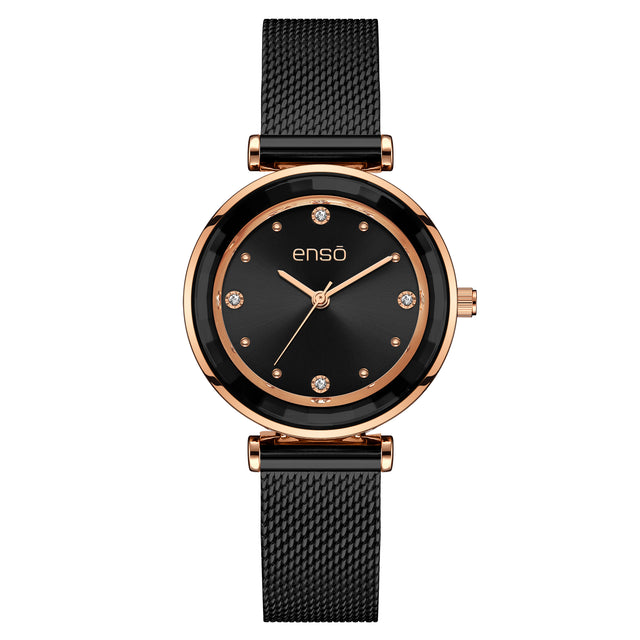 Reloj de Pulsera Enso Para Mujer EW2533L4 Negro