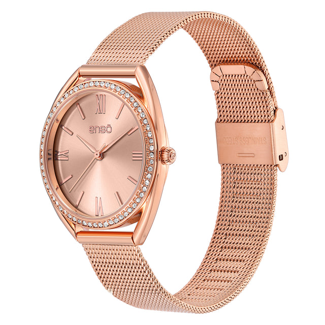 Reloj de Pulsera Enso Para Mujer EW2541L1 Rosado