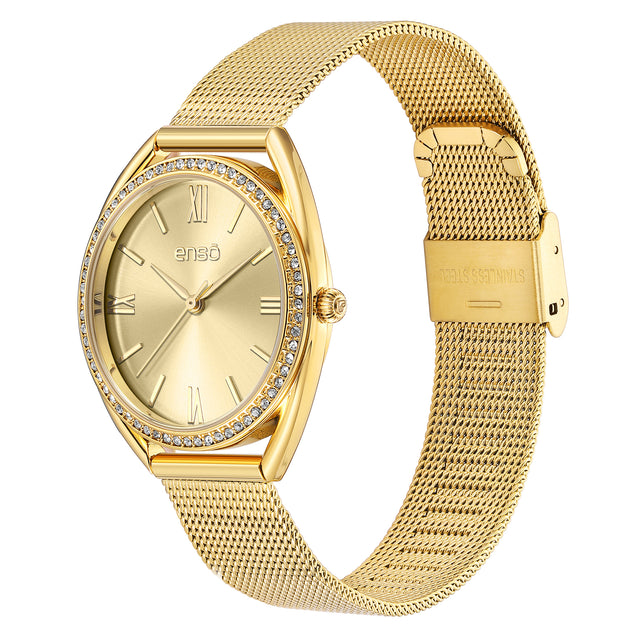 Reloj de Pulsera Enso Para Mujer EW2541L2 Dorado