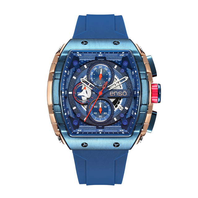 Reloj De Pulsera Enso Para Caballero EW2621G2 Azul