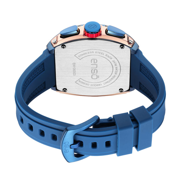 Reloj De Pulsera Enso Para Caballero EW2621G2 Azul