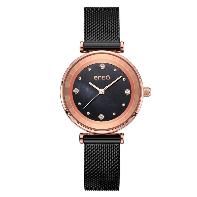 Reloj de Pulsera Enso Para Mujer EW2622L3 Negro
