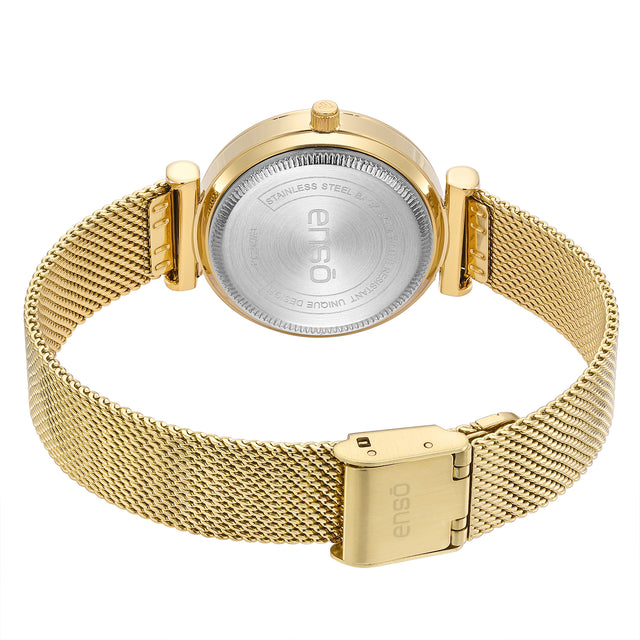 Reloj de Pulsera Enso Para Mujer EW2622L4 Dorado