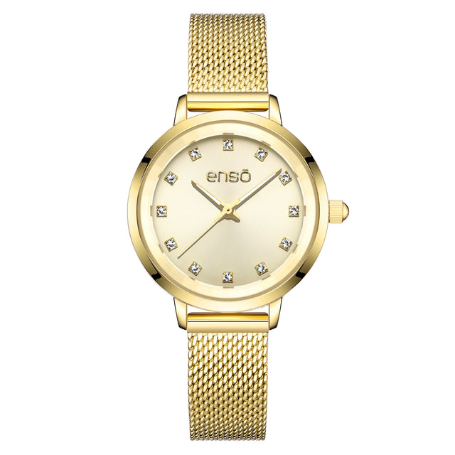 Reloj de Pulsera Enso Para Mujer EW263L12 Soft Gold