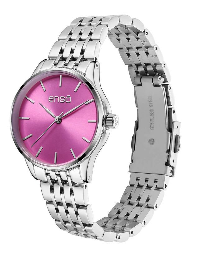 Reloj de Pulsera Enso Para Mujer EW263L17 Fucshia Pink