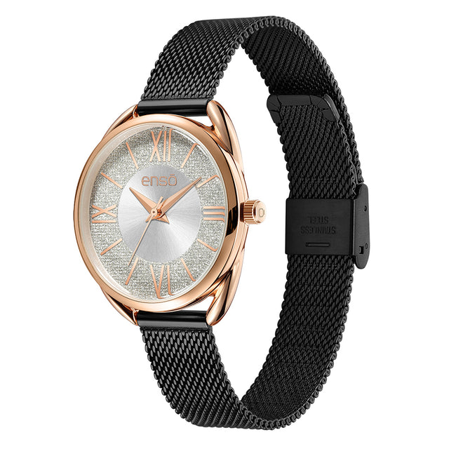 Reloj de Pulsera Enso Para Mujer EW9267L2 Negro