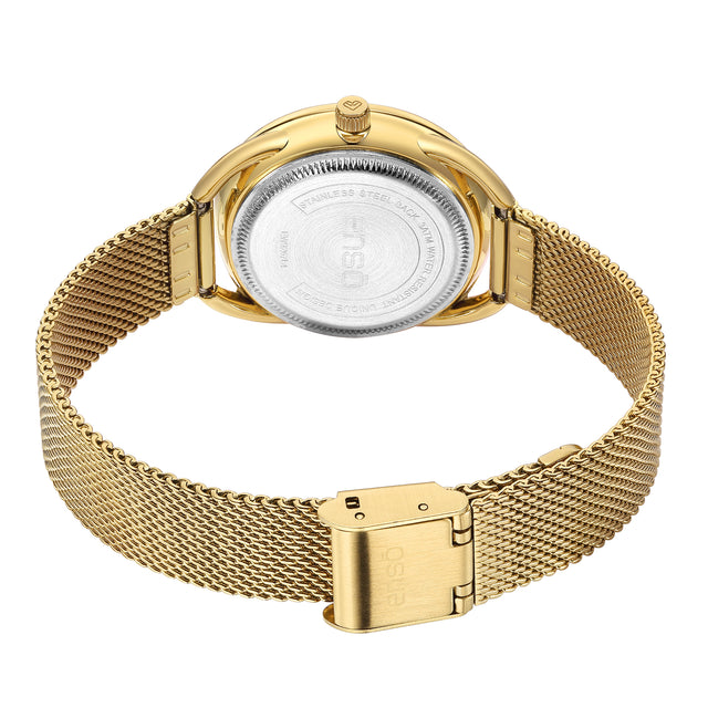 Reloj de Pulsera Enso Para Mujer EW9267L4 Color Dorado