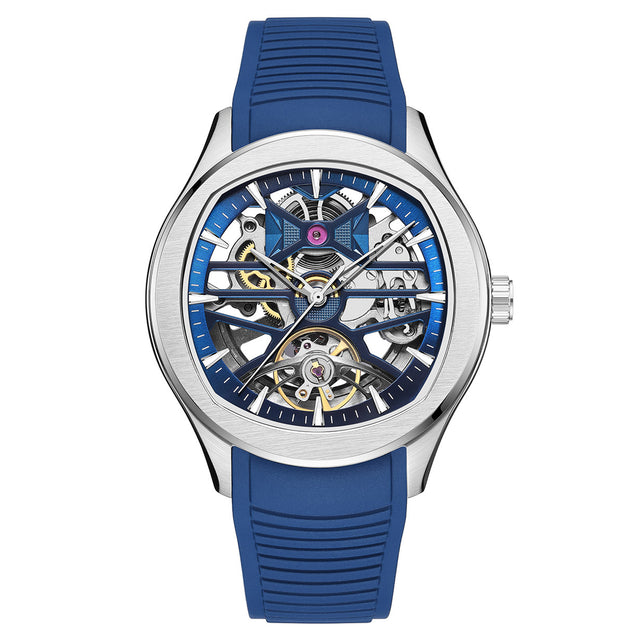 Reloj de Pulsera Enso Automático Hombre Skeleton Sport Electric Blue