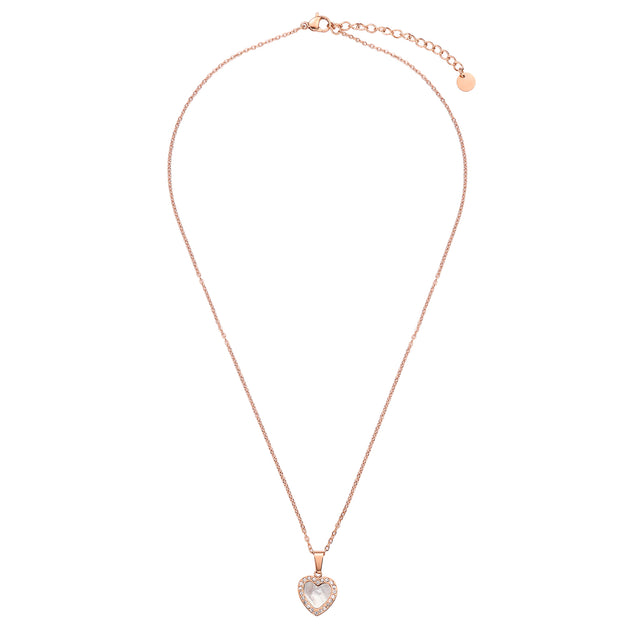 Set de Reloj y Joyería Enso Para Mujer EWBSL11 Color Rosado