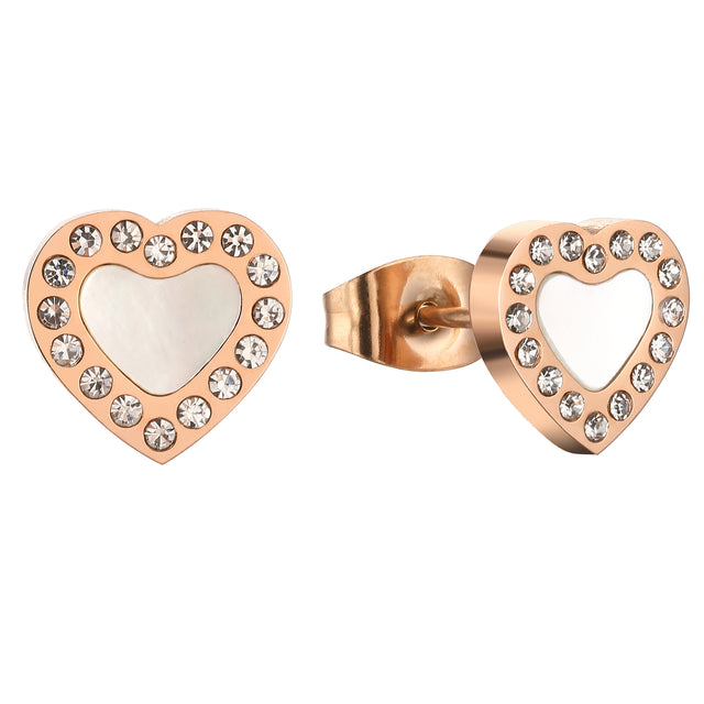 Set de Reloj y Joyería Enso Para Mujer EWBSL11 Color Rosado