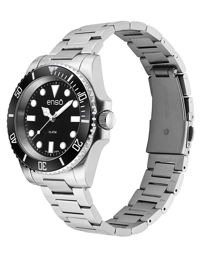 Reloj Enso Hombre Moda Mariner Black Ocean