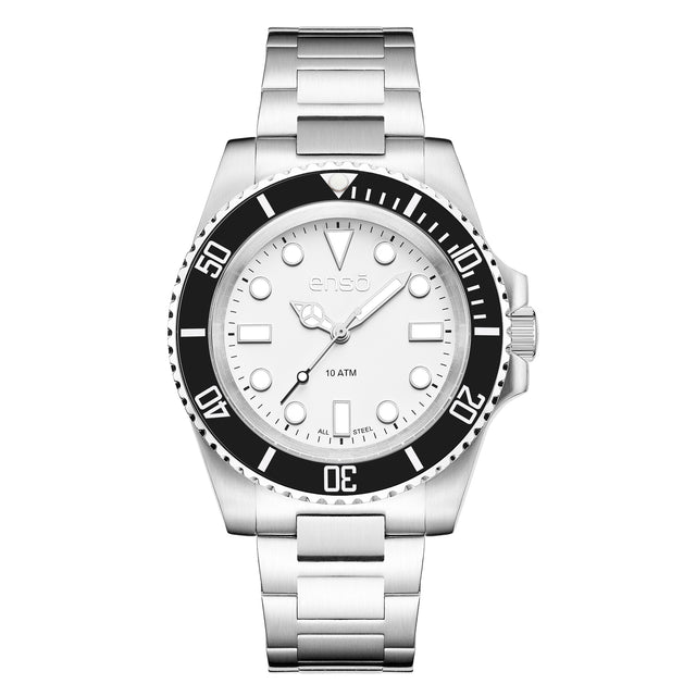 Reloj Enso Hombre Moda Mariner White Ocean 10 ATM
