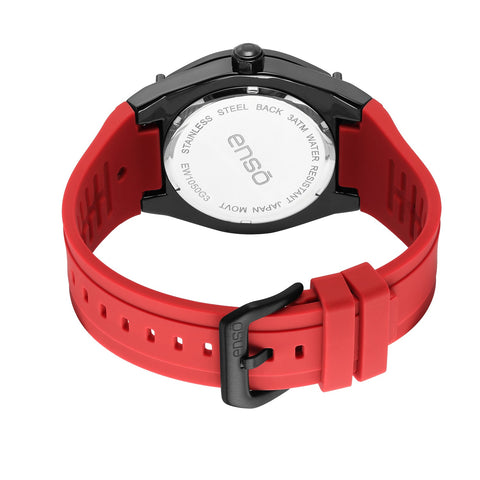 Reloj de Pulsera Enso para Hombre EW1050G3 Rojo Oferta especial 2 x 1